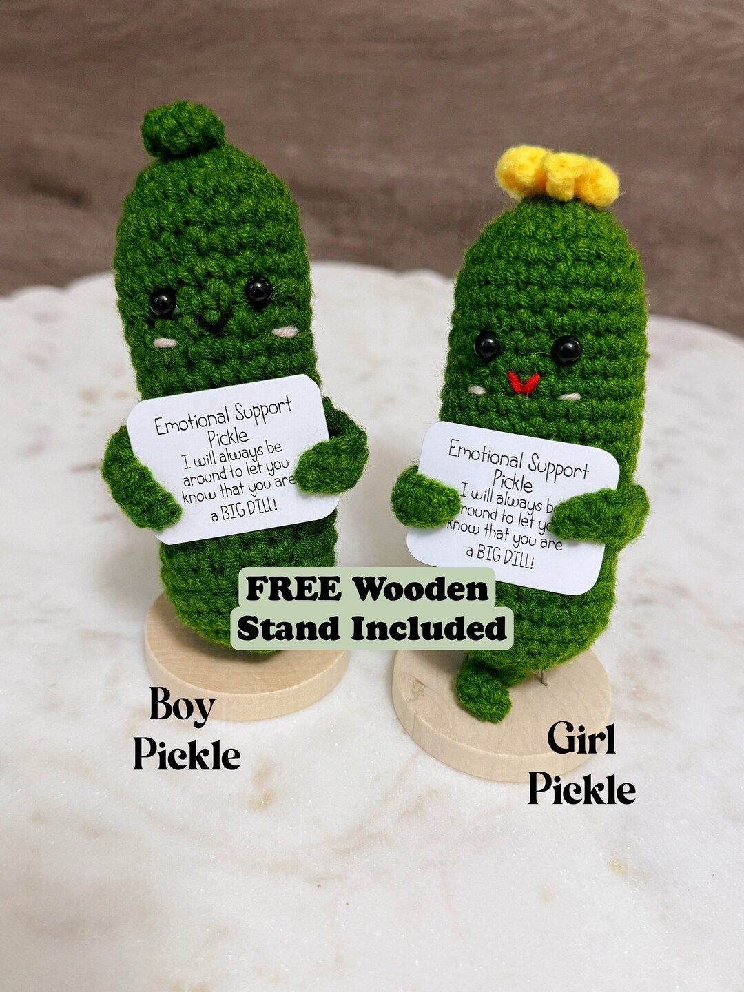 Emotional Positive Support Pickle Couples Gift Positive Etsy