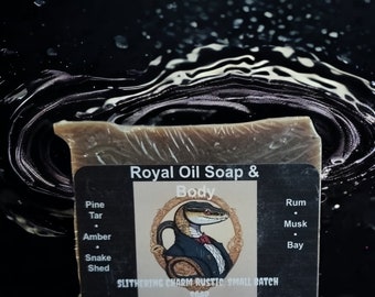 Slithering Charm Rustic Small Batch Bar Soap