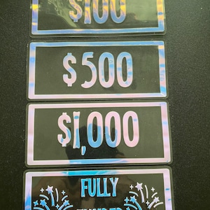 Cash Place Holder | Cash Envelope Place Holder Slips | Cash Stuffing | Savings Challenge
