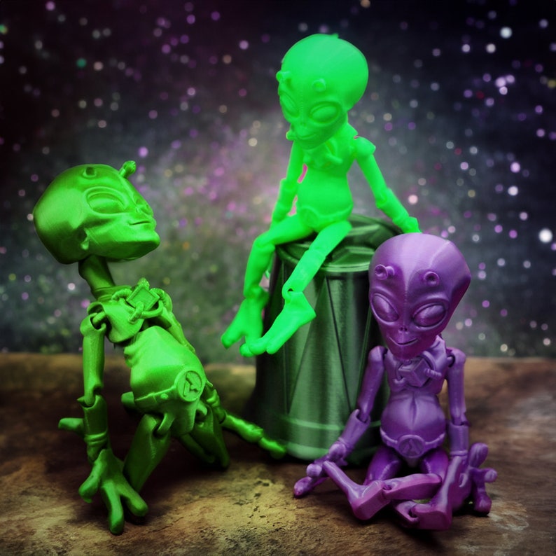 3D STL Alien Printing STL ,Suitable 3D Printing Filament image 10