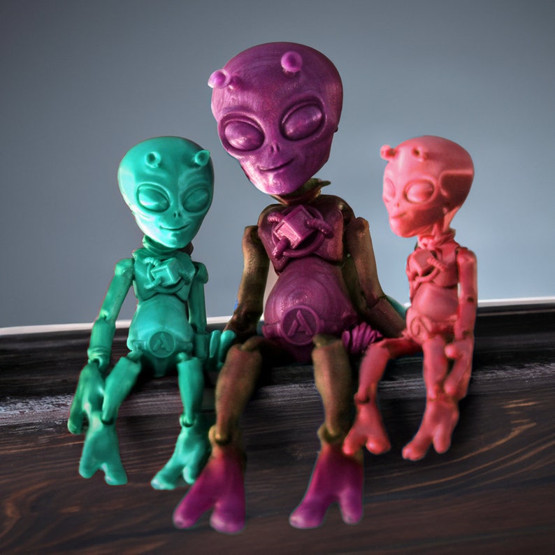 3D STL Alien Printing STL ,Suitable 3D Printing Filament image 7