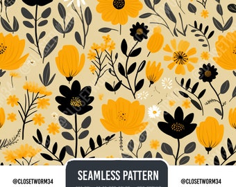 Seamless pattern flowers