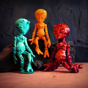 3D STL Alien Printing STL ,Suitable 3D Printing Filament image 1