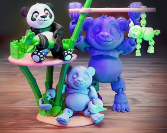 3D STL Panda Printing STL ,Suitable 3D Printing Filament
