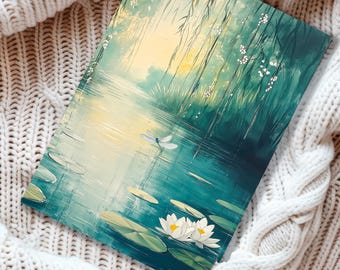 Personalized Illustrated Mother’s Day Card, Spring Forest Tranquil Nature Illustration, Get Well Card, Greeting for Any Occasion