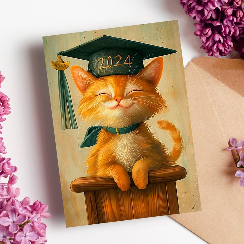Personalised Graduation Card Congratulations On Your Graduation, University Card, School Graduation, Well Done, Proud Of You Card Stationery