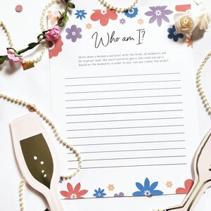 Jeu d&#39;enterrement de vie de jeune fille : un souvenir d&#39;enterrement de vie de jeune fille : activité souvenir anniversaire de mariage
