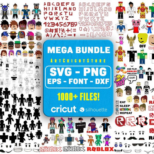 Layered Svg Files, Mega Bundle, Game Svg, Svg For Cricut, cut Files, Clipart, Character Svg, Instant Download