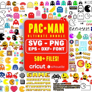 Layered Svg, Clipart, Svg para Cricut, Retro Game Svg, Game Over Svg, PNG de alta qualidade, Arquivos cortados, Download instantâneo