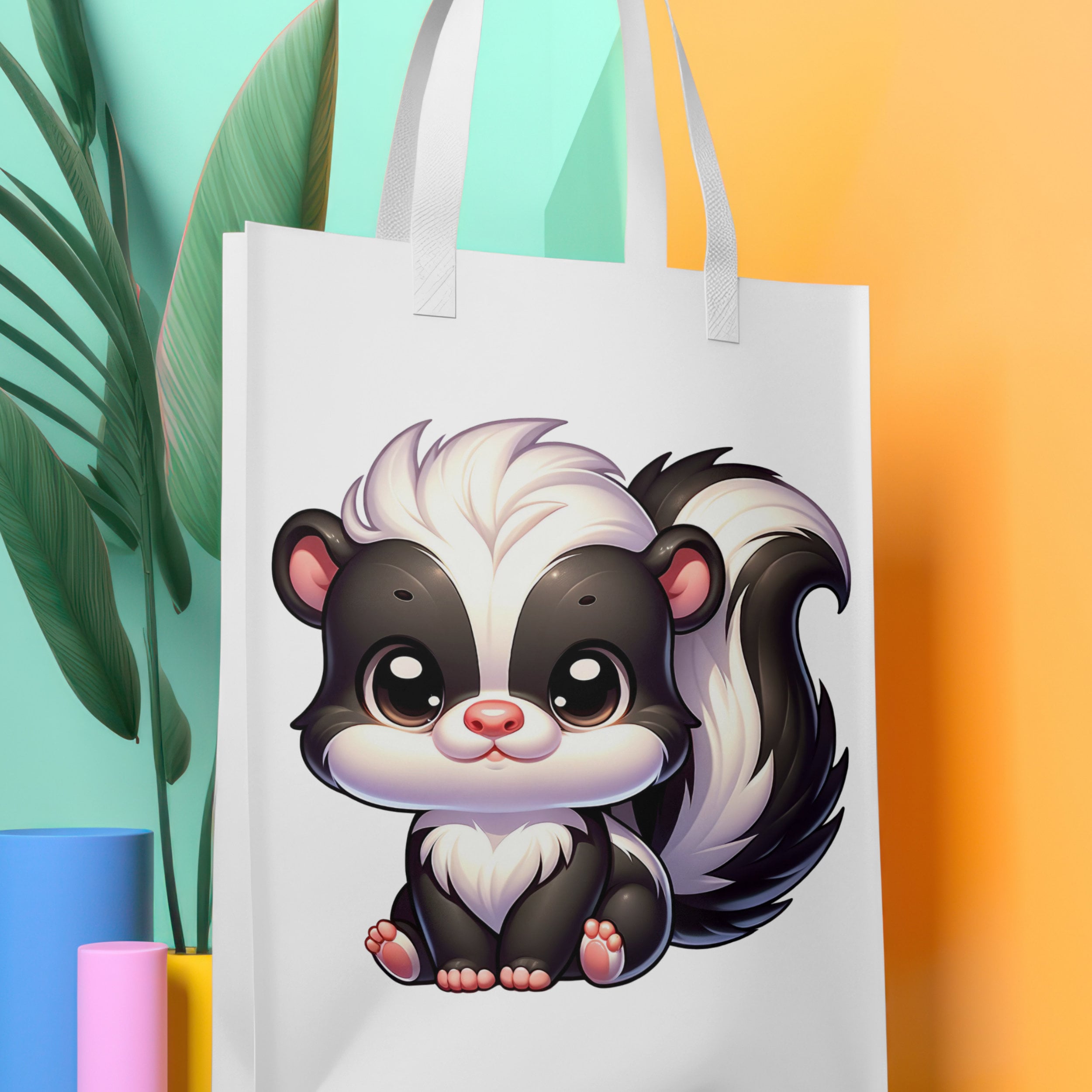 Cute Baby Skunks Clipart Bundle Set of 8 Clipart Files Cartoon Animal ...
