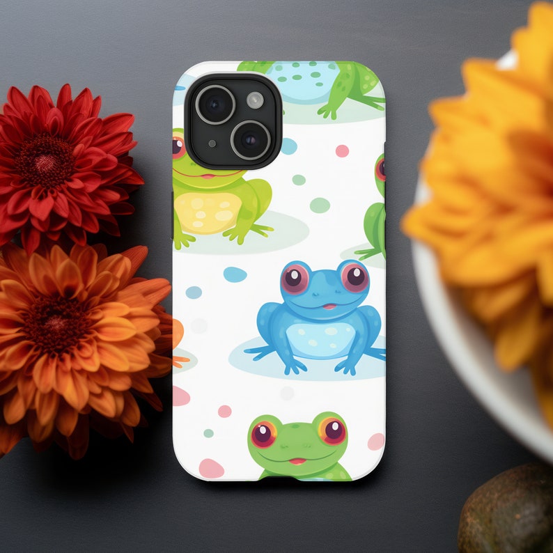 Playful Frogs Digital Paper Printable Background Scrapbook Papers 12x12 ...