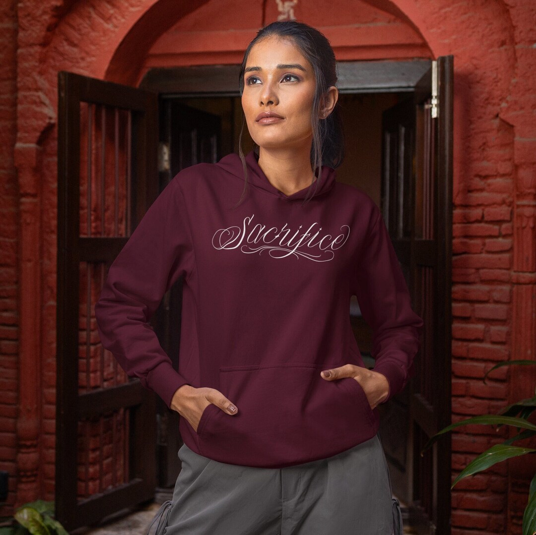 Sacrifice Chicano Pullover Hoodie Sudadera Etsy