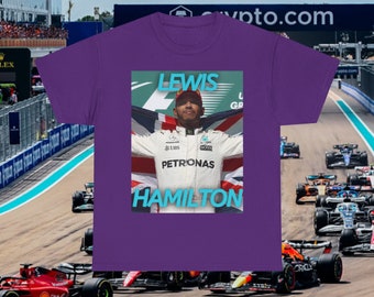 Lewis Hamilton f1 T shirt, Silverstone f1 home win, British Grand Prix shirt, Mercedes shirt, Racing Team shirt, HAM44 Top