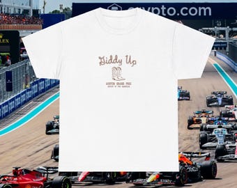 US Grand Prix T-Shirt, Austin Grand Prix, Grand Prix Shirt, Austin Shirt, Race shirt, f1 shirt, formula one shirt, vintage western shirt