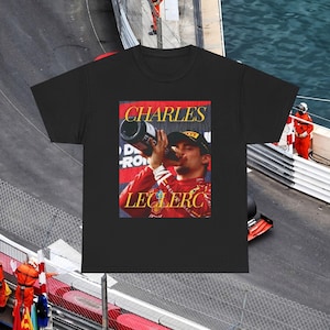 Charles Leclerc f1 T shirt, f1 home win, Ferrari shirt, Racing Team shirt, LEC16 Top, Grand Prix Shirt, Driver Tee
