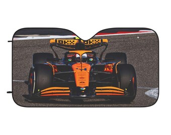Lando Norris Car Shade, f1 car shade, formula one car shade, f1 gift, gift for him, Mclaren racing, NOR4