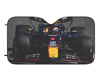 Max Vestappen Car Shade, f1 car shade, formula one car shade, f1 gift, gift for him, red bull racing, VER1