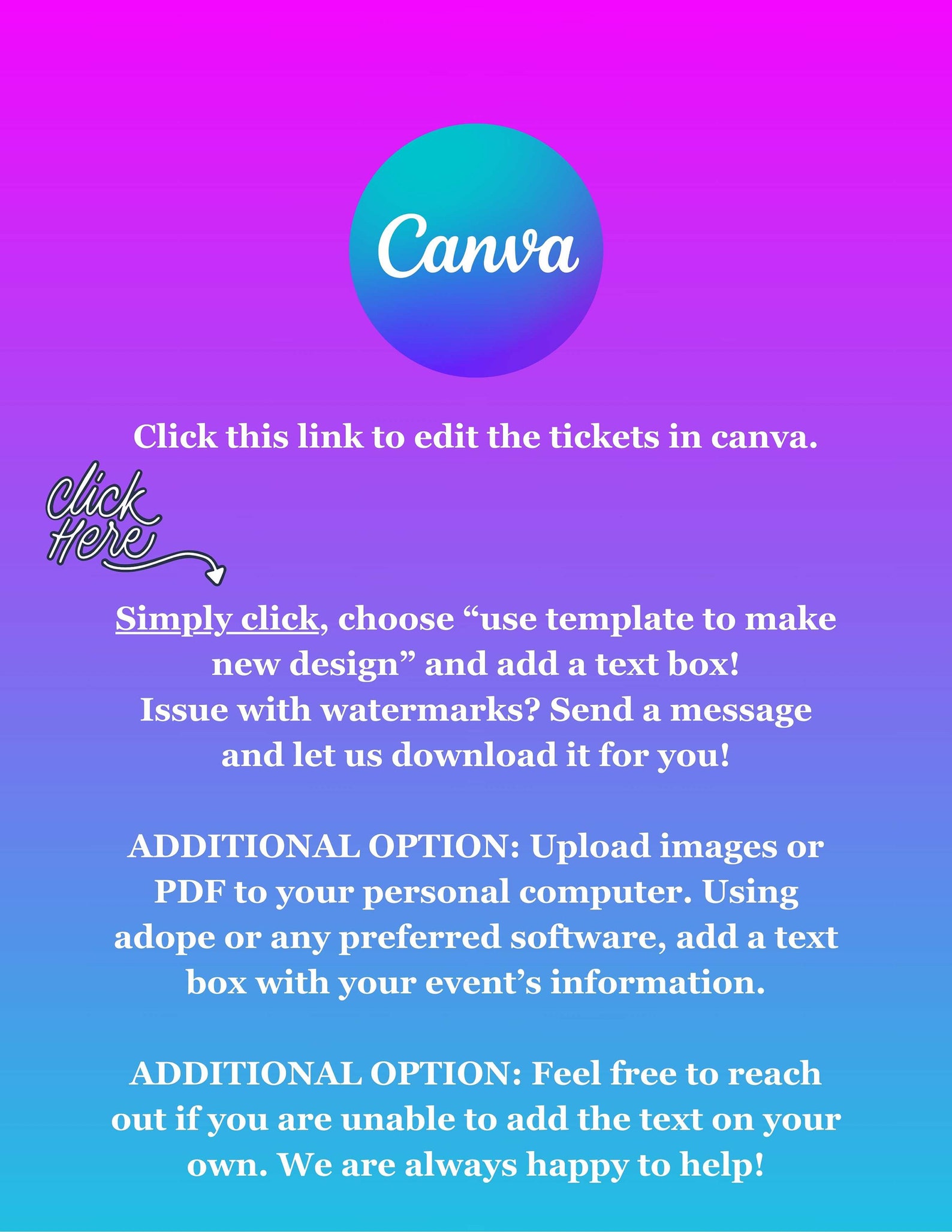 Willy Wonka Golden Ticket Printable Template (PNG, JPG, PDF) Etsy