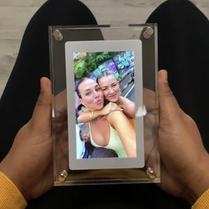 Customizable Full HD Acrylic Motion Video Frame | Endless Video/Picture Display Frame For Memories |