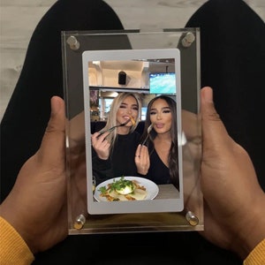Customizable Full HD Acrylic Motion Video Frame | Endless Video/Picture Display Frame For Memories |