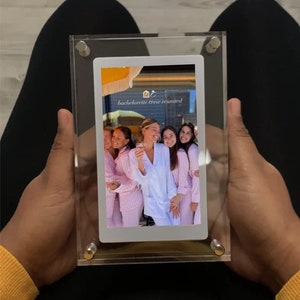 Customizable Full HD Acrylic Motion Video Frame | Endless Video/Picture Display Frame For Memories |