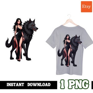 Villains Woman | Urban Gangster Woman | Urban Trap Designs | Gangsta Fan Art | Instant Digital Downloads | Sublimation | Hiphop T-Shirts | 