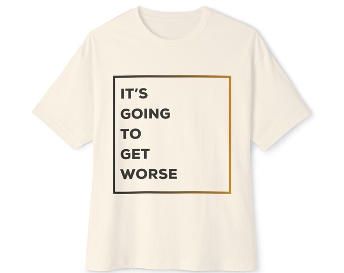 Pessimist Oversized T-Shirt