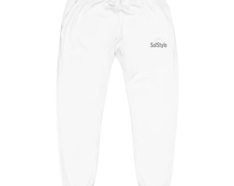 Pantalones deportivos unisex de polar (bordados)