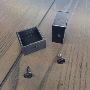 Caps for Lower Fence Rail on Robot Mower for Auto Mower Gate/Door (Four Square Caps)