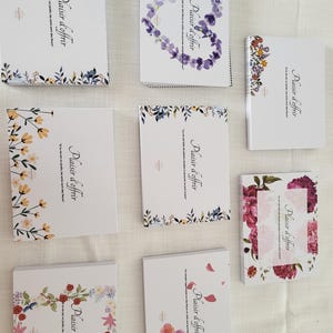 Carte de plaisir d'offrir | plaisir d'offrir | carte de remerciements | carte message personnalisé | idée cadeau | Bougie | bouquet de fleur