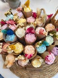 Decorative flower candle | Flower candles | Flower bouquet | Scented candle | Home decor | Party favor | Wedding | Christening product logo