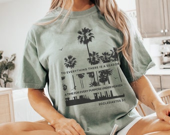En cada temporada, Chica Coco, Estilo inspirado en el océano, Camisas playeras de moda, Merchandising cristiano, Camisa de hibisco, Camisas de palmeras, Camisa playera cristiana