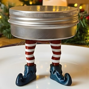 Alternativ till julkracker - Jultomte-festgåva med en unik överraskning i varje burk