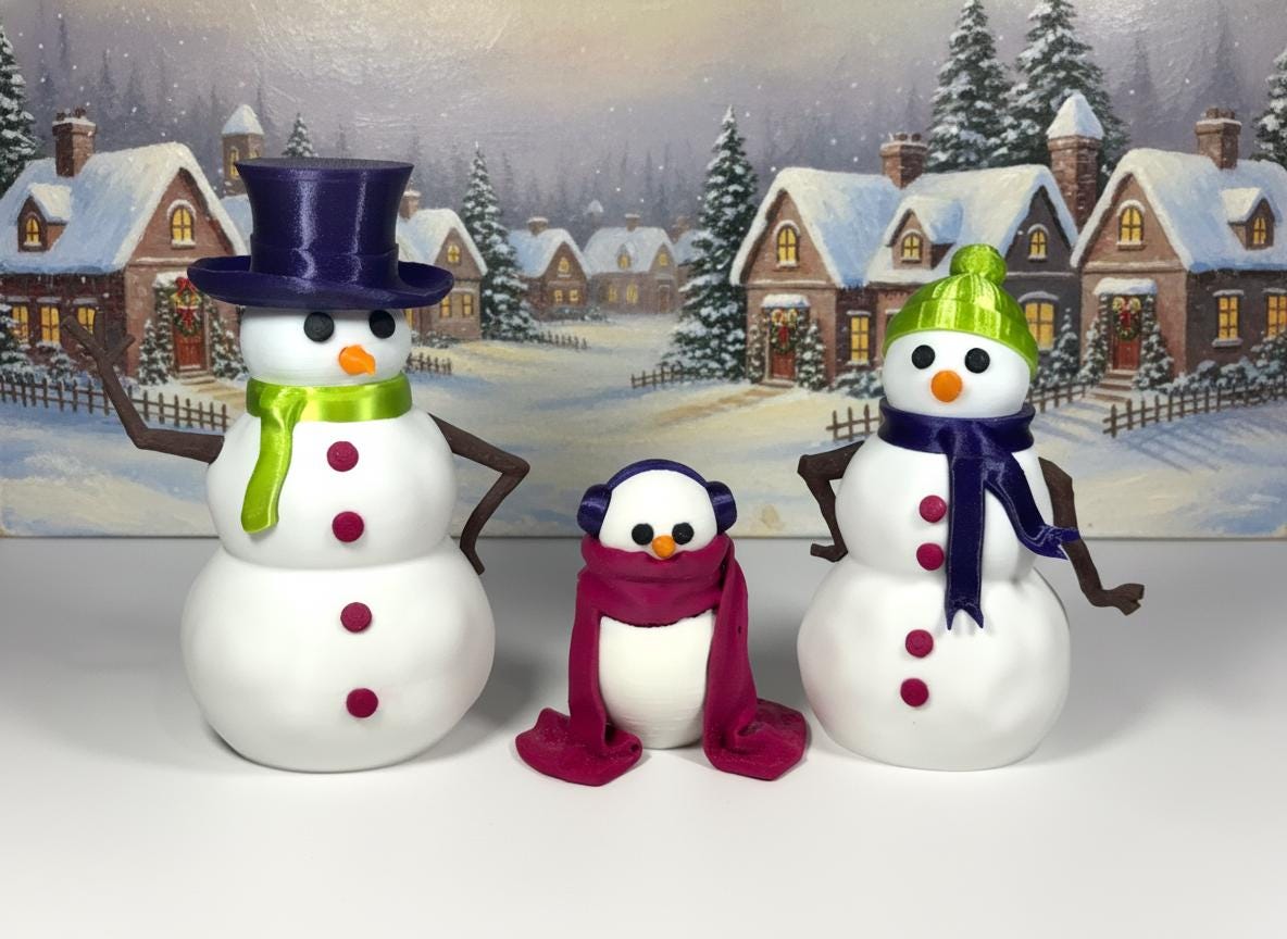 35 Stunning Christmas Fireplace Mantle Decor Ideas You'll Love: Festive Flair for Your Hearth 6 Glowing Snowman Family Christmas Decor - LED Tealight Holder…