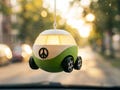 Light Up Car Rear View Mirror Charm, Dashboard Decor, Campervan Ornament, Van Life Gifts