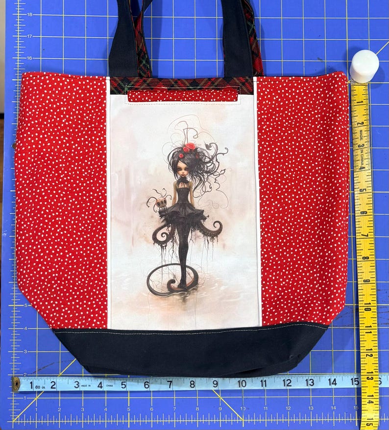 Emo Drawstring Bag Whimsigoth Mall Goth Tote: Emo Girl Bag for Shopping, Pop Surrealis for ...