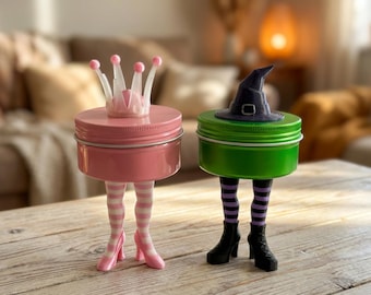 Whimsical Witch Tin, Dopamine Decor, Galentines Gift