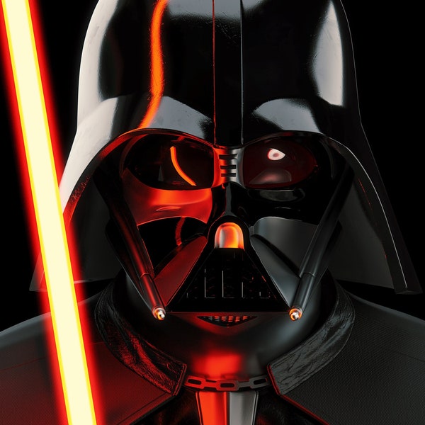 Darth Vader de Obi-Wan Kenobi Archivos de impresión 3D