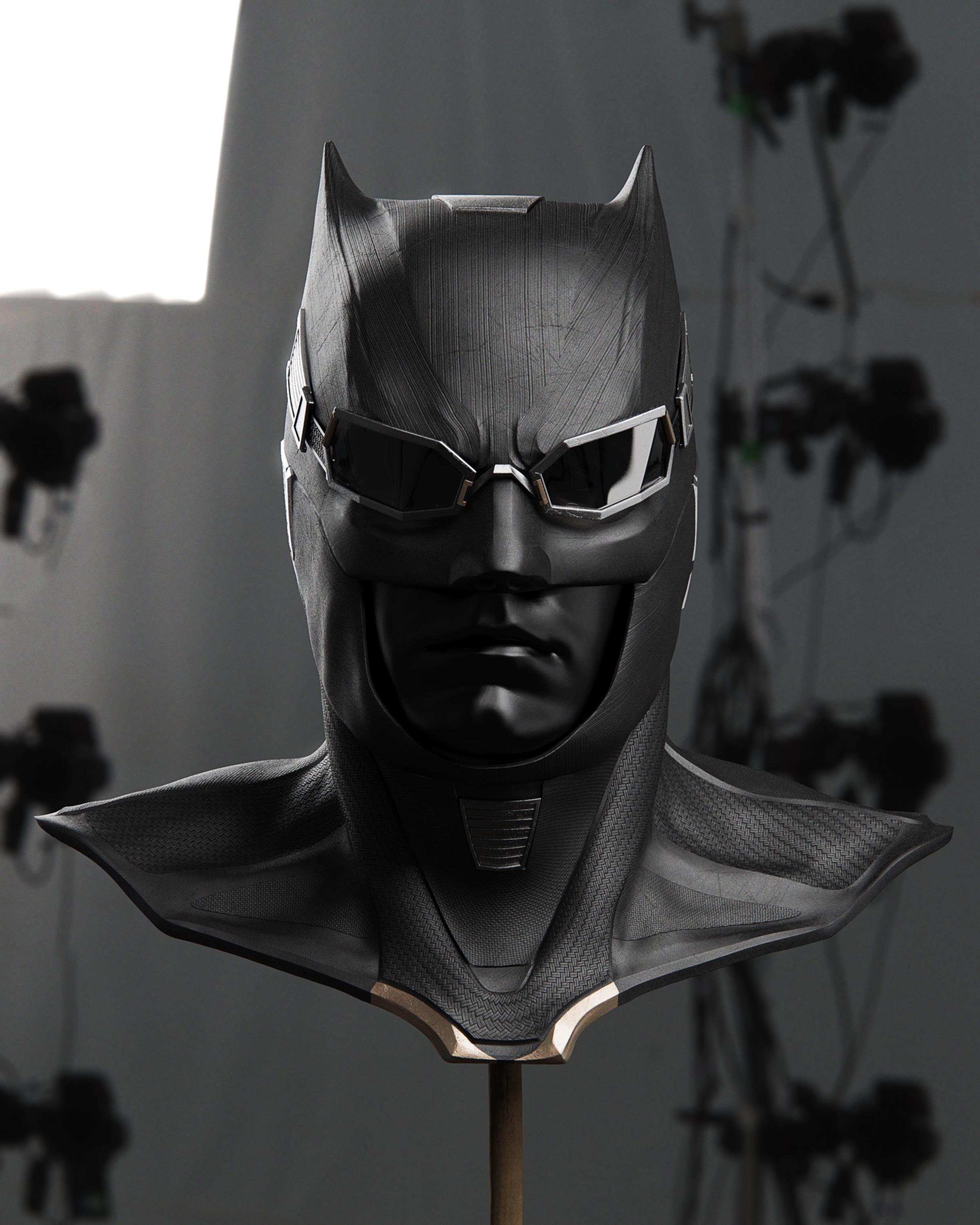 Affleck Tactical Cowl 3D Print Files