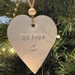 Handmade Clay St Ives Heart Aromatherapy Diffuser | Cornwall Decor