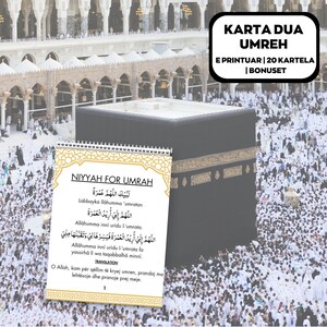 Omra Duas imprimable, cartes albanaises de la Omra, cartes Dua imprimables, Omra Dua numérique, Guide de la Omra, livre de la Omra, Dua pour la Omra, Cartes de la Omra