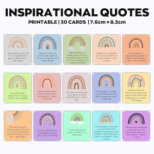 Affirmation Cards For Kids, Children's Positive Affirmation Cards, Kids Positivity Cards, Flashcards for kids, Set of 30 Kids Affirmation