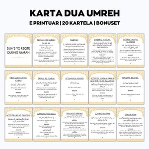 Umrah Duas para impressão, cartões Umrah albaneses, cartões Dua para impressão, Umrah Dua Digital, Guia Umrah, Livro Umrah, Dua para Umrah, Flashcards Umrah