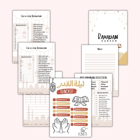 Bismillah, Agenda Dei Musulmani: Planner Settimanale Con Contenuti Islamici, Sezione Ramadan, Quran Tracker, Versi E Hadith Motivazionali E Molto Altro (Italian Edition): Mahrach, Sara
