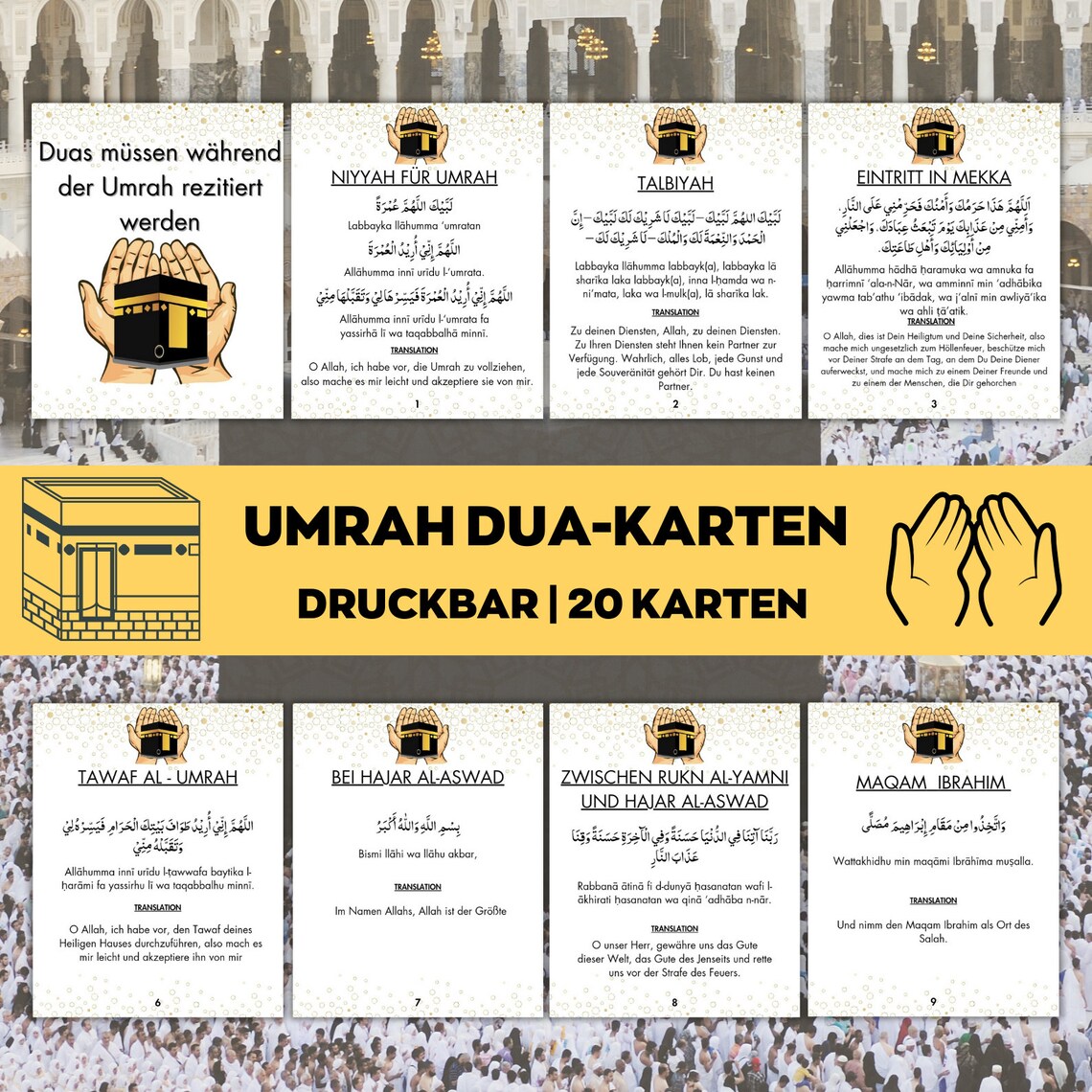 Umrah Duas Printable German Umrah - Il 1140xN.5814691601 G3l0 