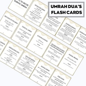 Omra Duas imprimable, ourdou cartes de la Omra, cartes Dua imprimables, Omra Duas numérique, Guide de la Omra, livre de la Omra, Duas pour la Omra, Cartes de la Omra