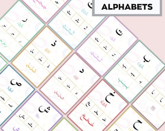 Lettres Arabes, Positions De L'alphabet Arabe, Positions De L'alphabet Arabe, Islamique, Positions Des Lettres Arabes, Positions De L'alphabet Arabe