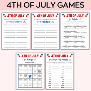 fun 4 of july games