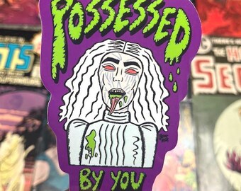 POSSESSED 光沢ビニールステッカー