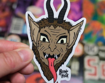 KRAMPUS 光沢ビニールステッカー